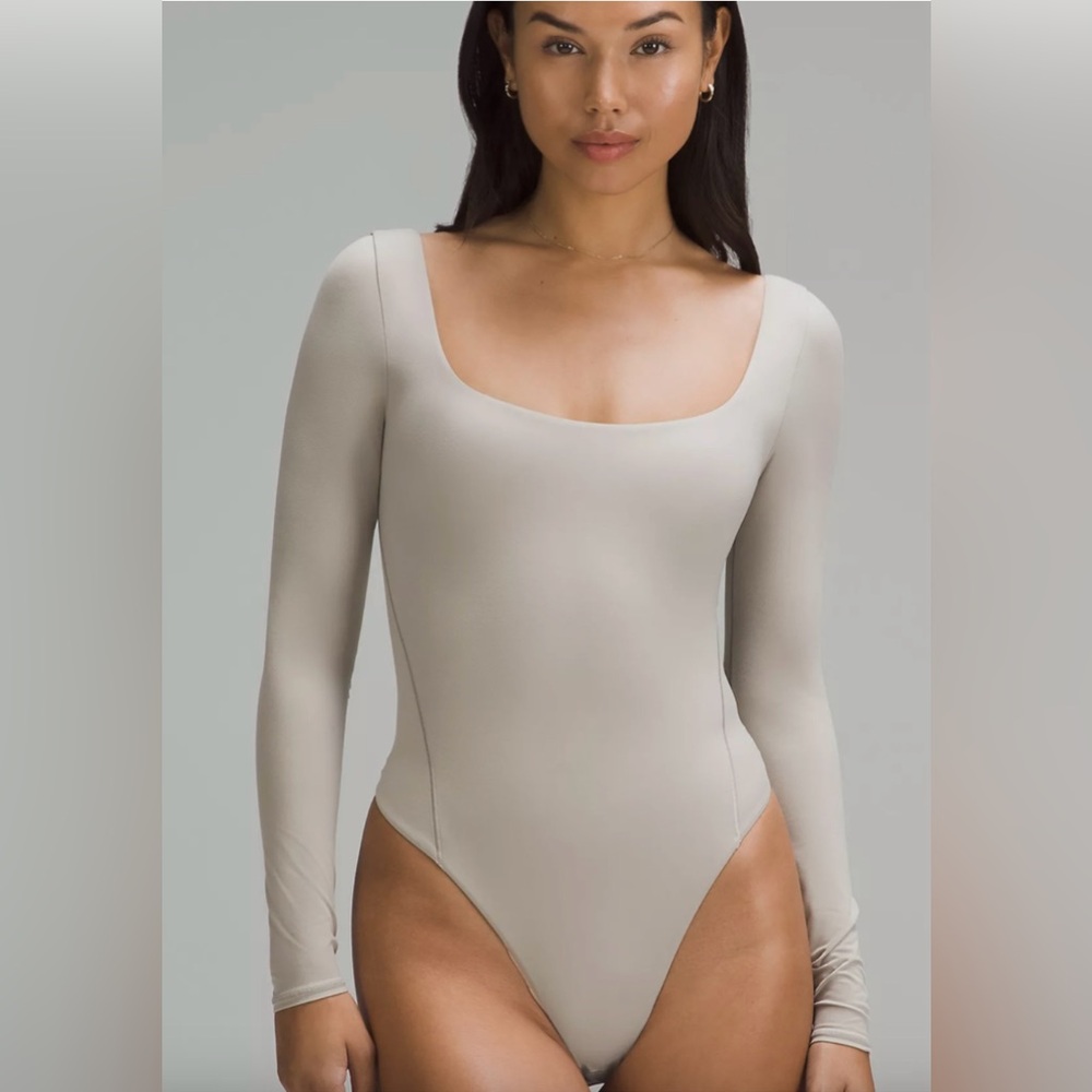 Lululemon body suit -Bone size S